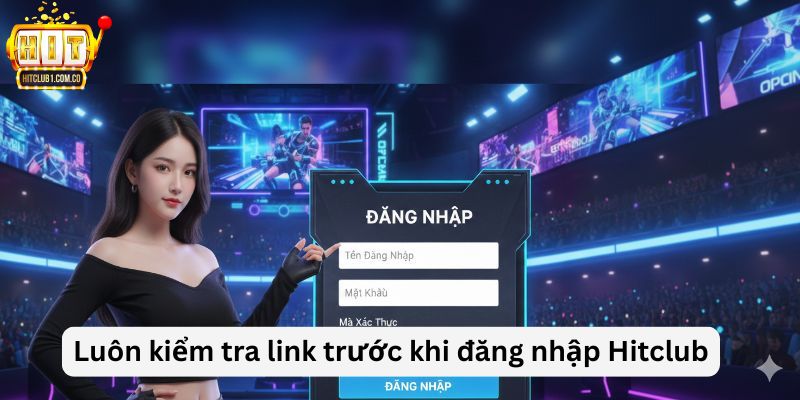 Luôn kiểm tra link trước khi đăng nhập Hitclub