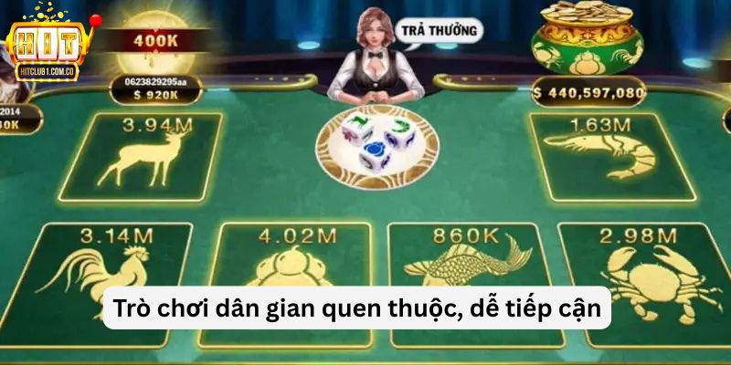Trò chơi dân gian quen thuộc, dễ tiếp cận